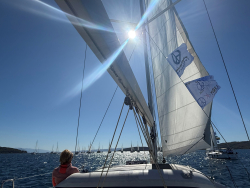 Stefani i Matija sudionici 31. &bdquo;Flote mira &ndash; Mirno more 2025.&ldquo;